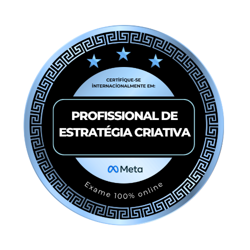 Exame para Profissional de Estratégia Criativa Certificado pela Meta