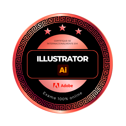 Certificação em design gráfico e ilustração usando Adobe Illustrator