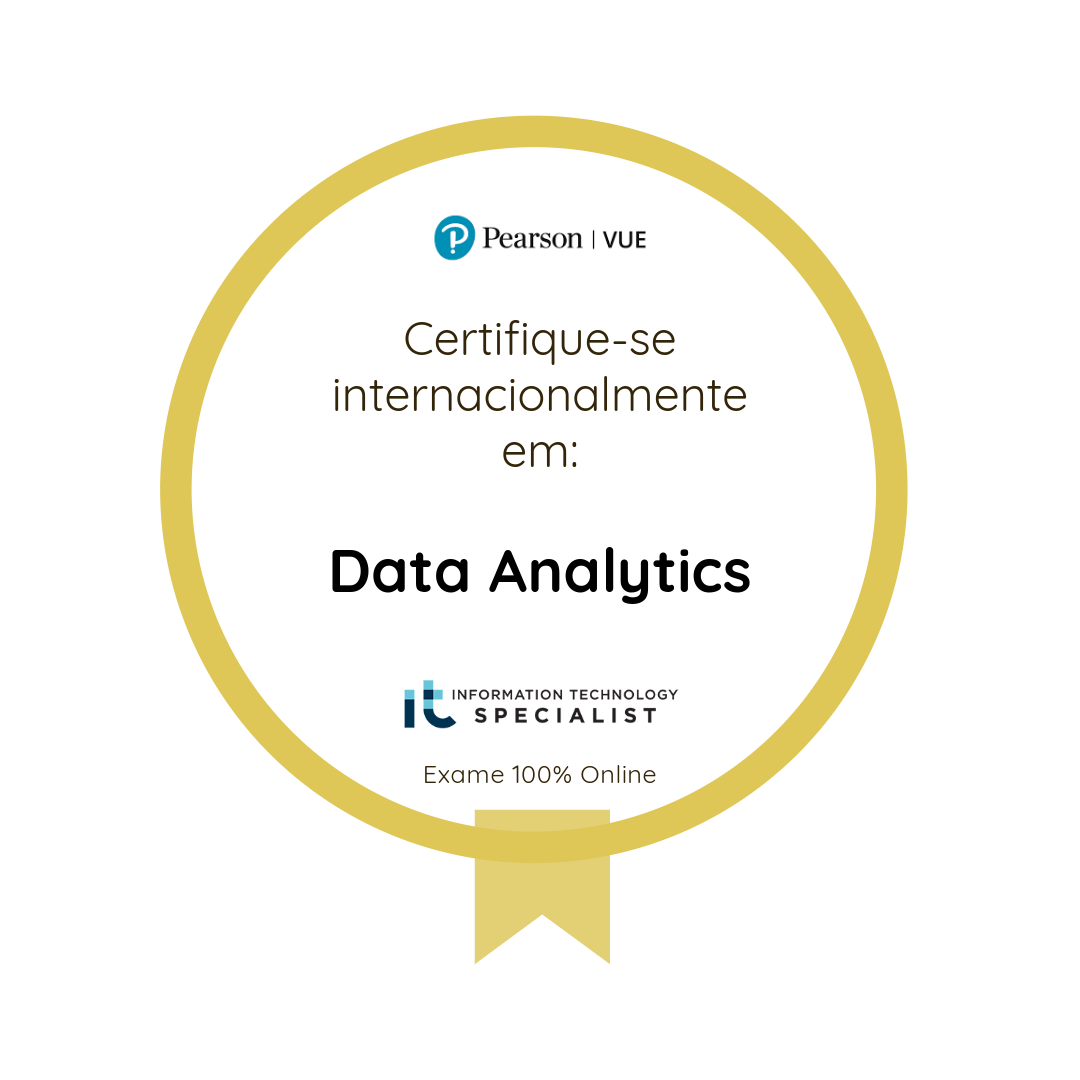 Certificação de especialista em TI: Data Analytics