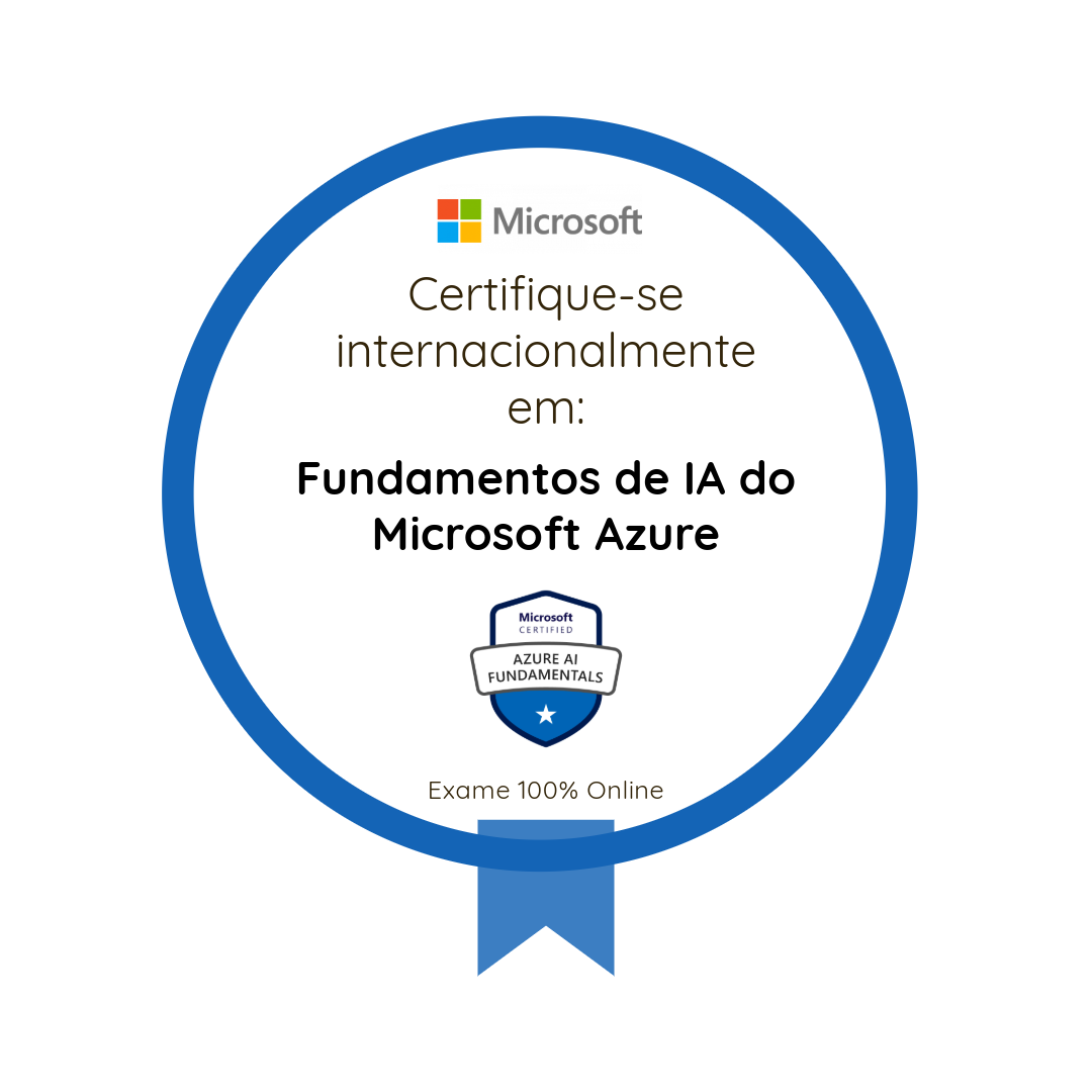 Certificado Fundamentos de IA do Microsoft Azure (AI-900)
