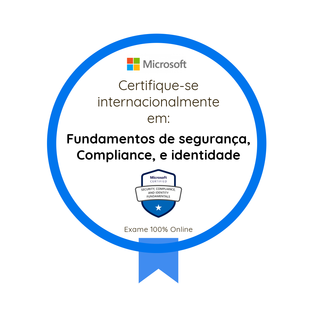 Certificado Microsoft Certified: Fundamentos de segurança, conformidade e identidade (SC-900)