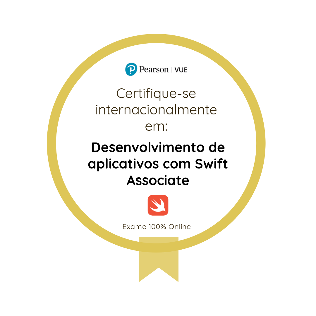 Desenvolvimento de aplicativos com Swift Associate (Xcode 15)
