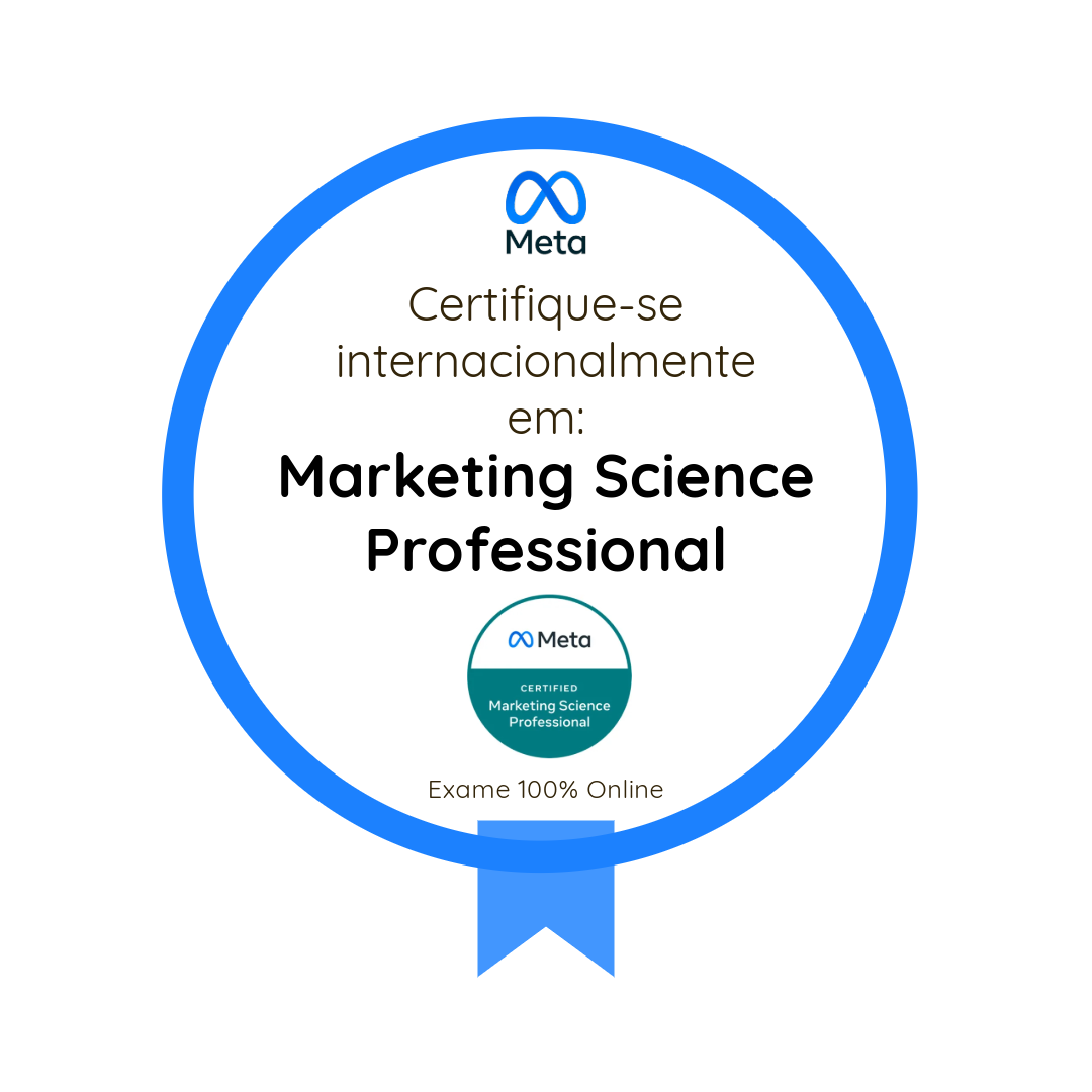 Exame para Profissional de Marketing Science Certificado pela Meta
