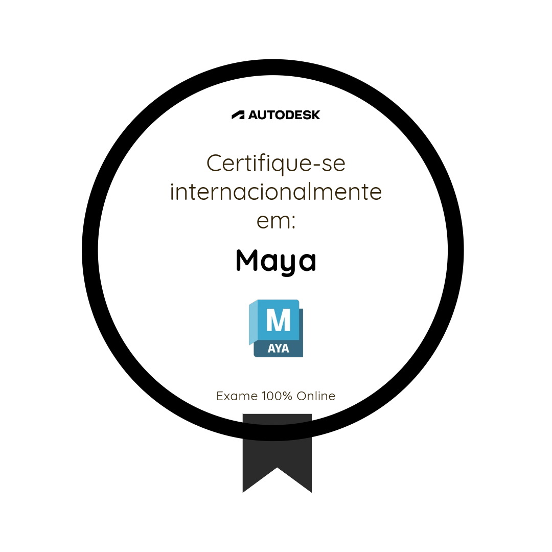 Usuário certificado Autodesk Maya