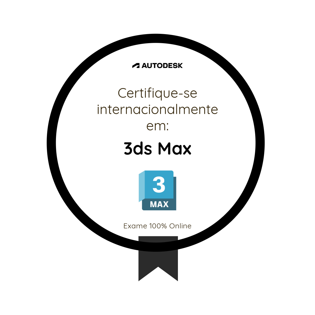 Usuário certificado do Autodesk 3ds Max