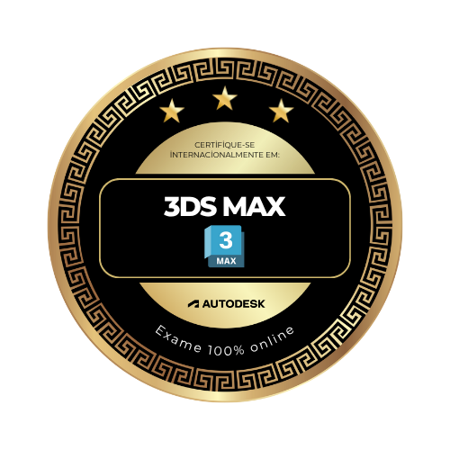 Usuário certificado do Autodesk 3ds Max