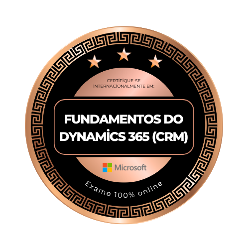 Certificado pela Microsoft: Fundamentos do Dynamics 365 (CRM) (MB-910)