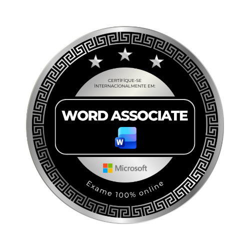 Certificado Especialista em Microsoft Office: Word Associate (Aplicativos Microsoft 365)