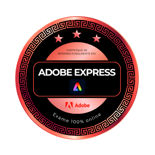 Certificação em criação de conteúdo e marketing usando Adobe Express