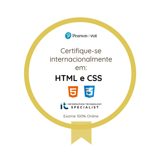 Certificação de especialista em TI: HTML e CSS