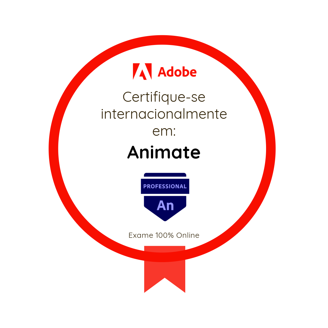 Certificação em animação multiplataforma usando Adobe Animate
