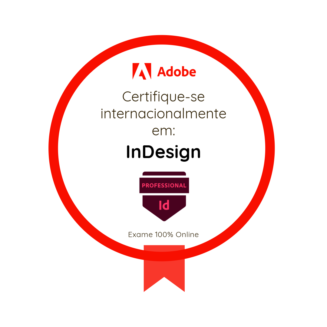 Certificação em publicação de mídia impressa e digital usando Adobe InDesign