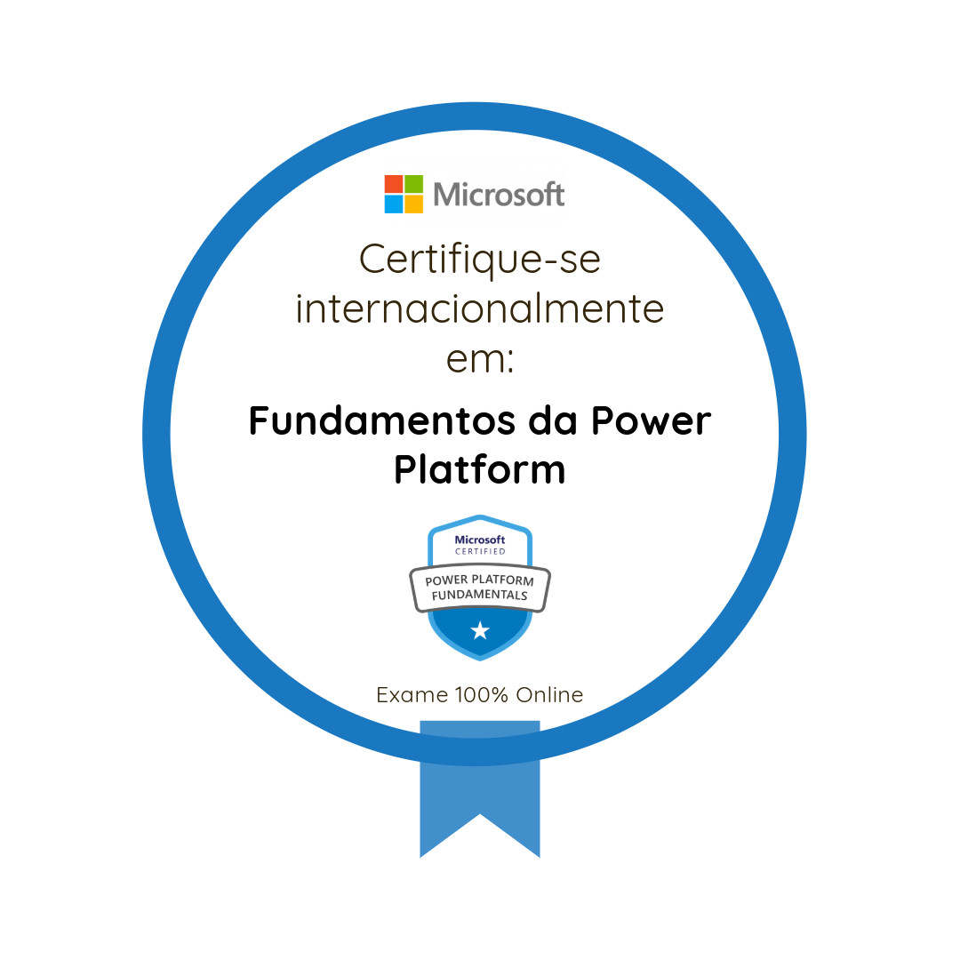 Certificado pela Microsoft: Fundamentos da Power Platform (PL-900)