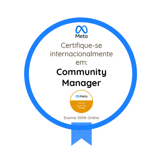 Exame para Gerente de Comunidade Certificado pela Meta