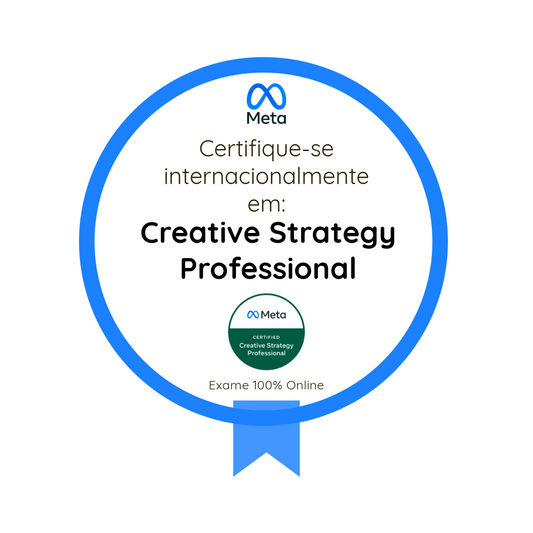Exame para Profissional de Estratégia Criativa Certificado pela Meta