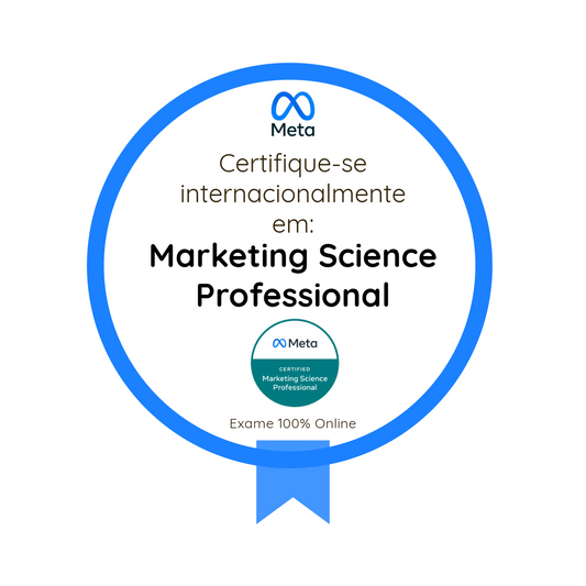 Exame para Profissional de Marketing Science Certificado pela Meta