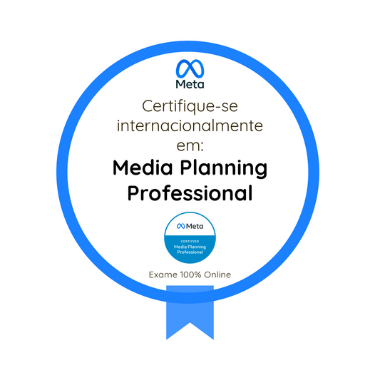 Exame para Profissional de Planejamento de Mídia Certificado pela Meta